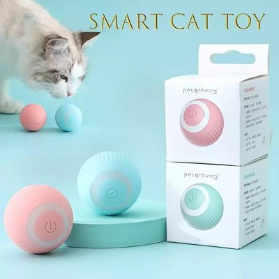 Smart Cat Ball Toys Automatic Rolling Ball Electric Cat Toy Interactive for Dog