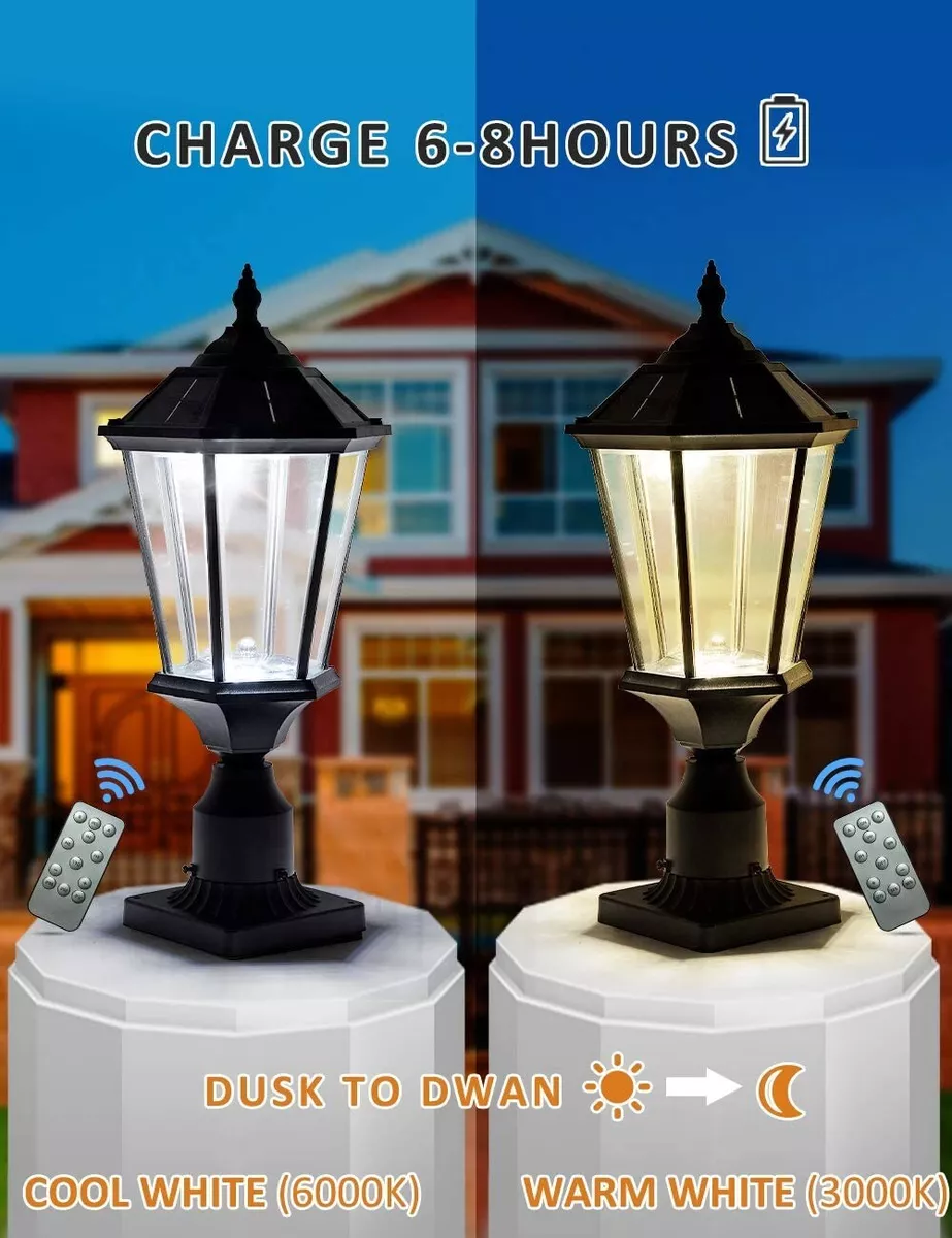 White lamp on sale post light