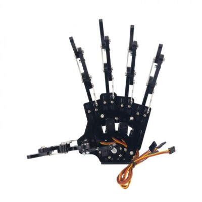 Five Fingers Mechanical Claw Gripper Arm with Servos for Robot DIY Assembly
