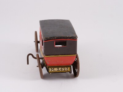 Rico N°278 Taxi M.3.423 Voiture En Tôle 1920 - Moteur à Clé, 13,5cm