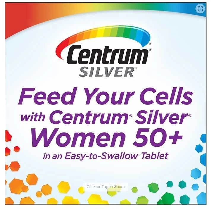 Centrum Silver Mujer 50+, 275 Comprimidos Foto 2 de 3