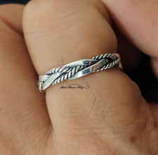 925 Solid Sterling Silver Ring , Band Ring , Handmade Ring , Gift All Size