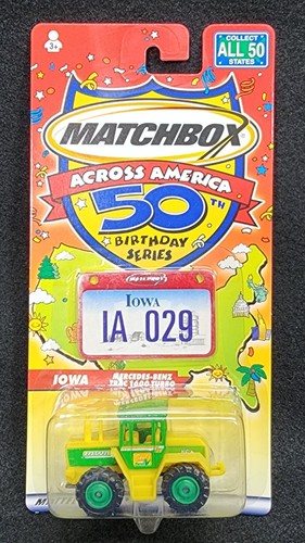 Matchbox Across America Iowa Mercedes-Benz Trac 1600 Turbo - 第 1/2 張圖片