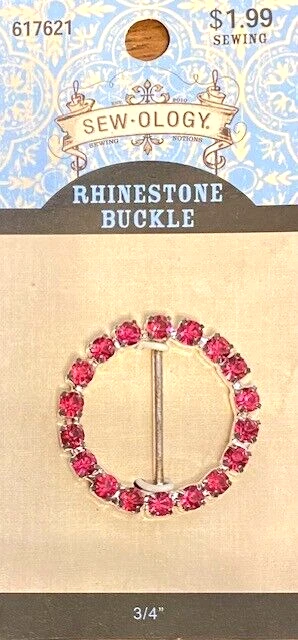 Sew-ology Rhinestone Buckles - Nos. 668251 (1/2") + 617621 (3/4") - 2010 - Image 2 of 4