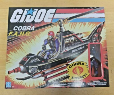 GI Joe ~ 2021 ~ Retro ~ COBRA F.A.N.G. ~ Helicopter ~ Walmart Exclusive ~ 
