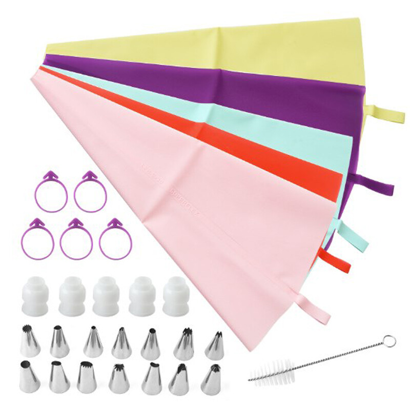 20pcs Icing Decorating Set Cake Decoration Equipment Pastry Bag