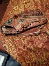 MAG Plus Baseball Mitt Glove MP 2997 EZ-Catch-Pocket 12.5" Vintage Leather