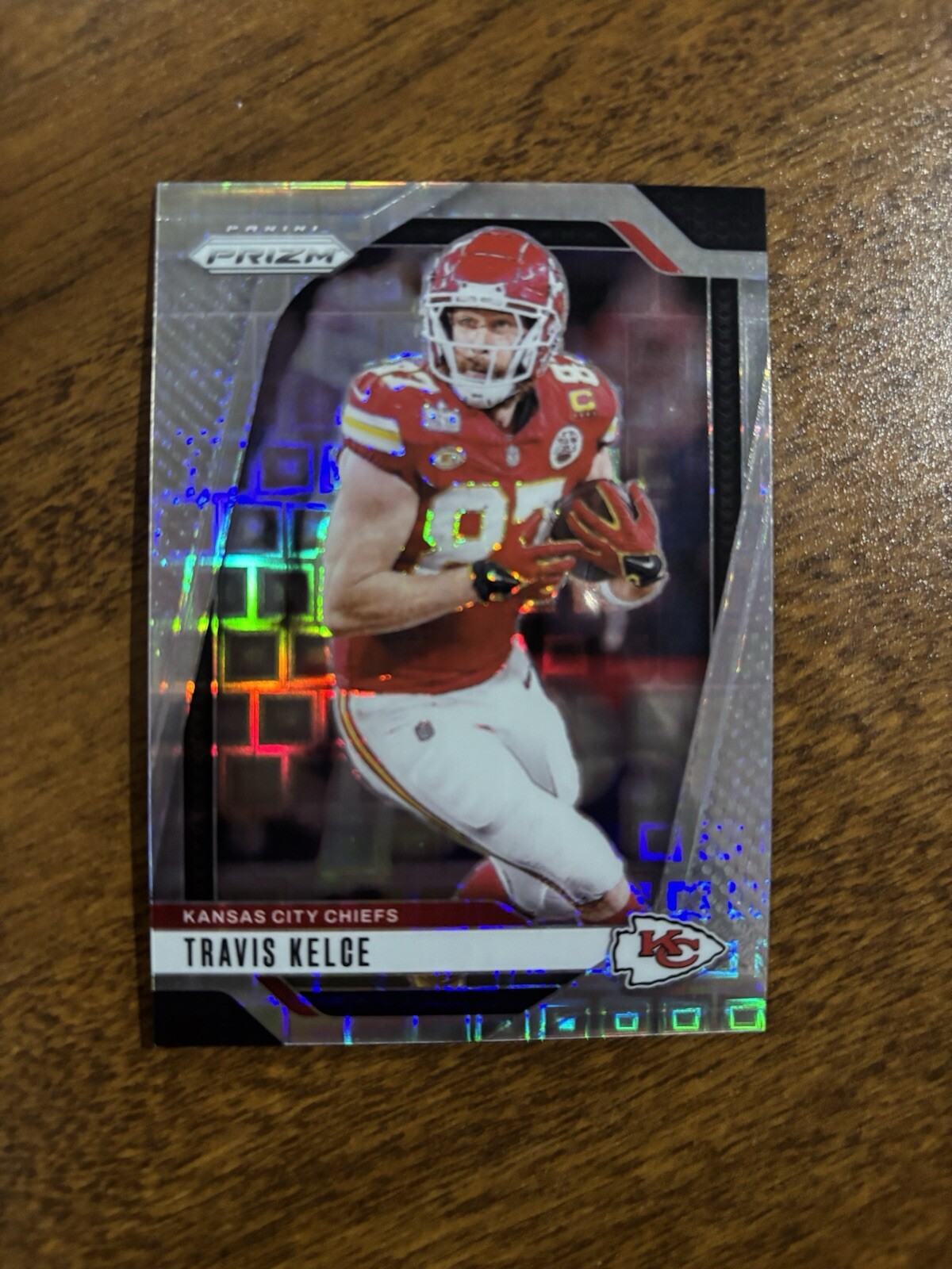 2024 Panini Prizm Travis Kelce Pandora /400 Kansas City Chiefs Card #140