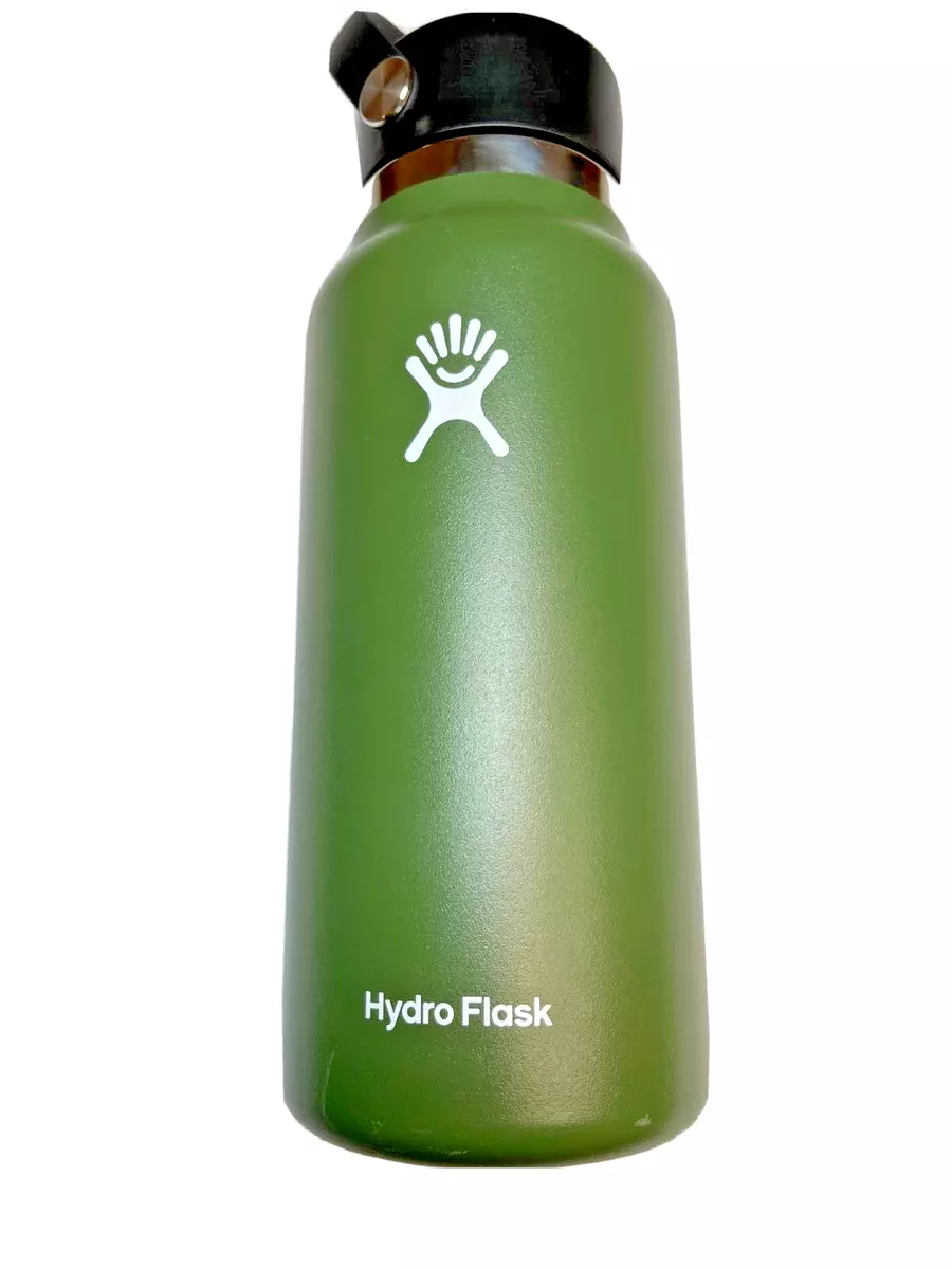 HYDRO FLASK 24 oz Wide Mouth Water Bottle with Flex Straw Cap