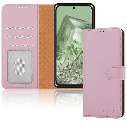 For Google Pixel 8a Phone Case Leather Wallet Flip RFID Card Protection Cover - Picture 3 of 67