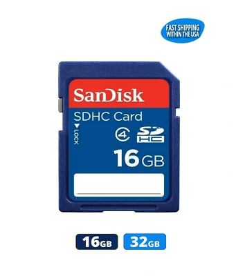 Sandisk SD Memory Cards for CPAP Machines 8GB 16GB 32GB Replacement Lot