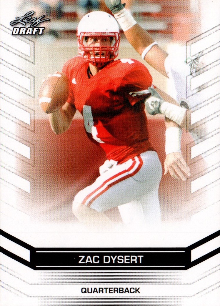 2013 Leaf Draft #77 - Zac Dysert - Miami Ohio RedHawks  13-087