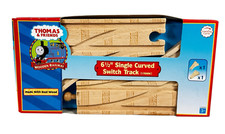 LC99911 Thomas Friends Wooden 6 1/2" Switch Track 2-Pack - NOS Sealed