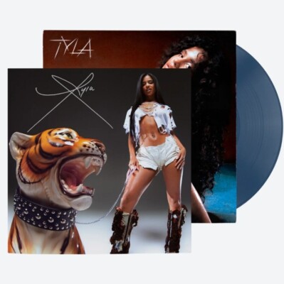 TYLA The Debut Album - Vinyl Turquoise Blue With Signed