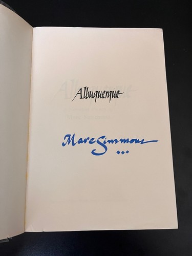 Albuquerque Una historia narrativa por Marc Simmons FIRMADO 1982 Historia de Nuevo México - Imagen 3 de 4