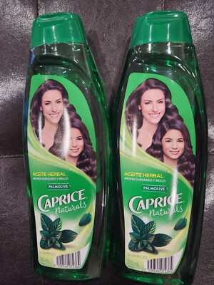 2 PACK PALMOLIVE CAPRICE NATURALS SHAMPOO LONG LASTING AROMA 25.7 FL OZ EACH
