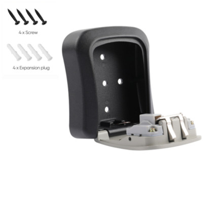 4 Digit Key Safe Lock Box Combination Wall Mount Security Storage Case Organizer