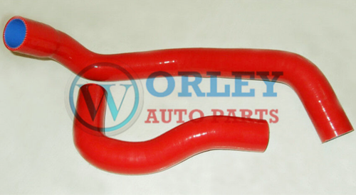 Red Hose For SKYLINE GTS25T RB25DET GTS ECR33 R33 1993-1998 Silicone Radiator