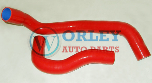 Red Hose For SKYLINE GTS25T RB25DET GTS ECR33 R33 1993-1998 Silicone Radiator - Afbeelding 1 van 6