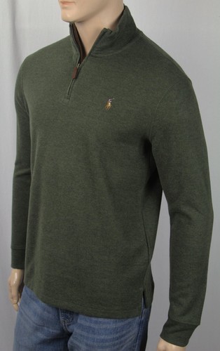 Polo Ralph Lauren Green Estate Rib Half 