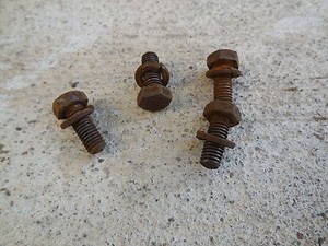 Porsche 356 Wheel Brake Cylinder Original Bolts ( 4 )