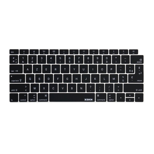 XSKN French AZERTY Keyboard Cover for 2018 Macbook Air 13.3 with Touch ID A1932 - Picture 1 of 5