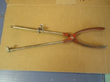 Rare Tool Antique  Chicago specialty MFG CO Pliers Gauge Tube Glass Cutter 