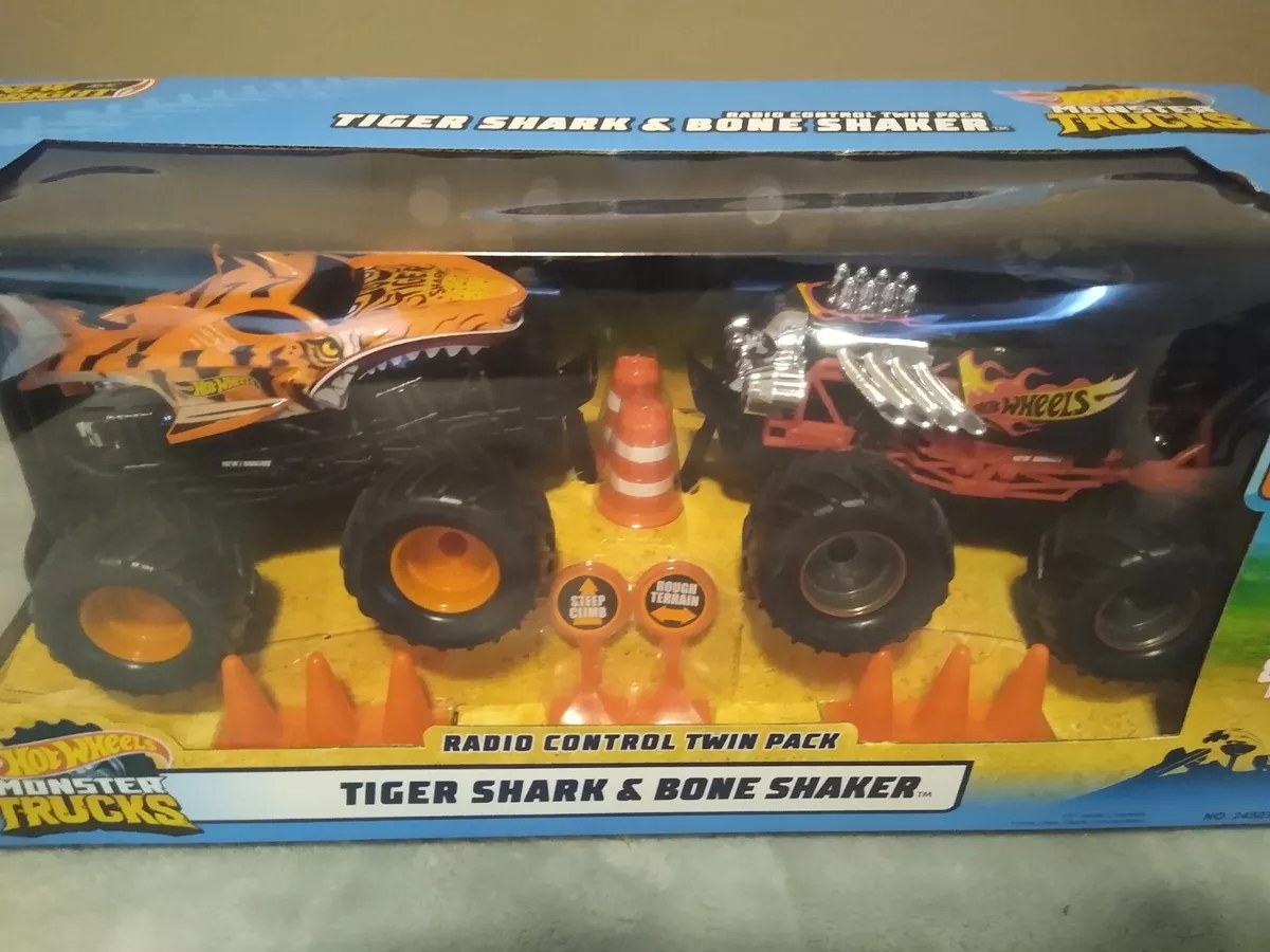 Véhicule radiocommandé Monster Trucks Tiger Shark - Hot Wheels