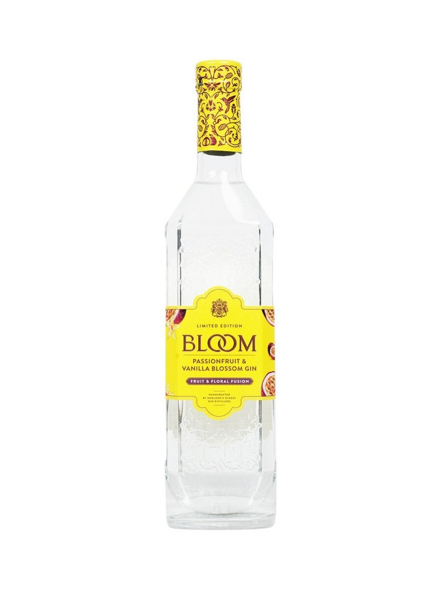 Bloom Passionfruit and Vanilla Blossom Gin 70cl