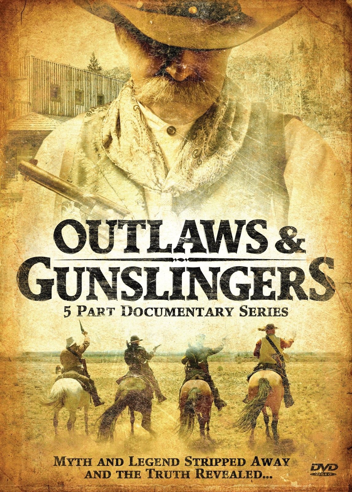 Outlaws & Gunslingers (DVD) Billy The Kid Butch Cassidy Jesse James