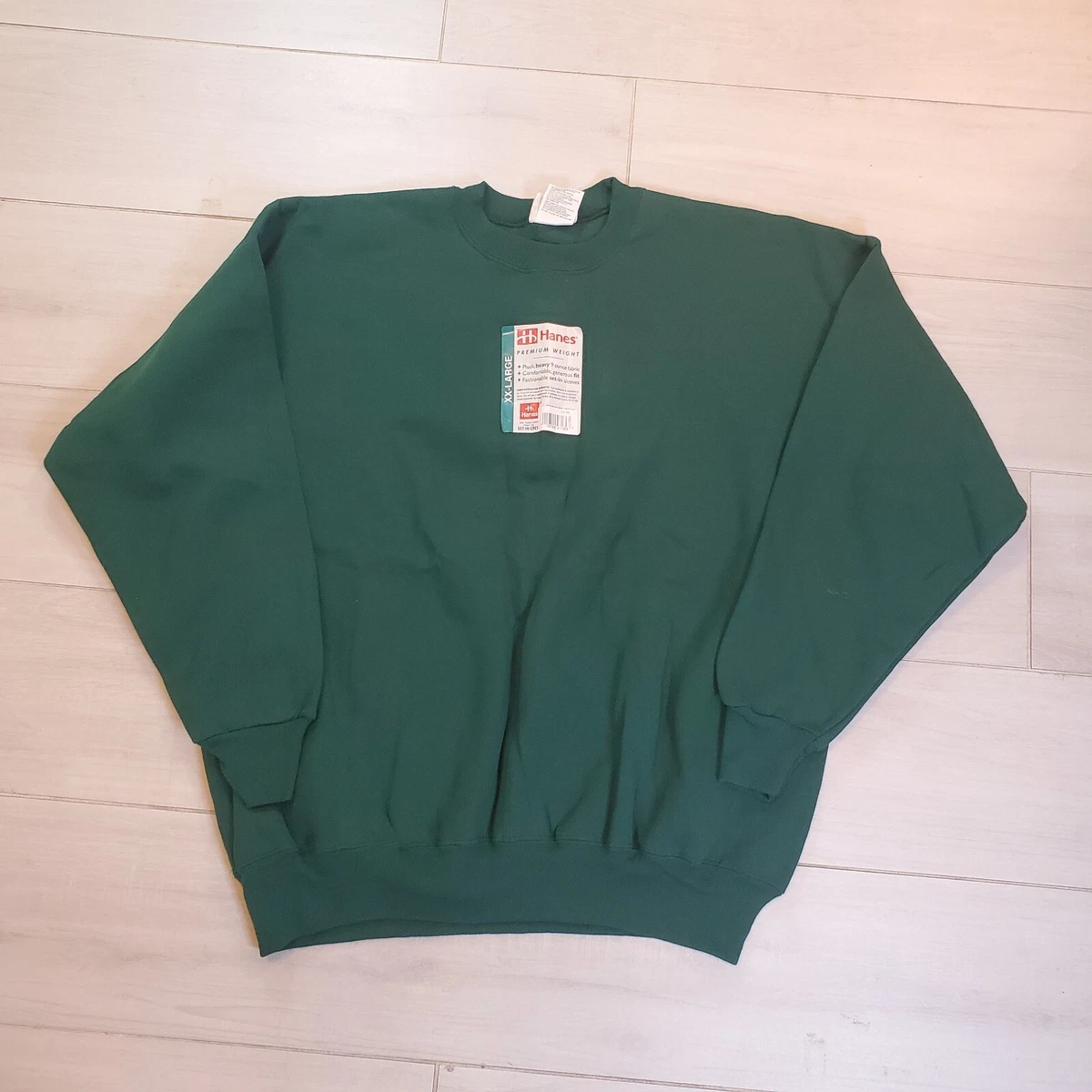 Hanes sales green sweatshirt