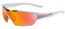 Occhiali SALICE 011CDM Bianco Lenti Rainbow Rosso GLASSES SALICE 011CDM WHITE