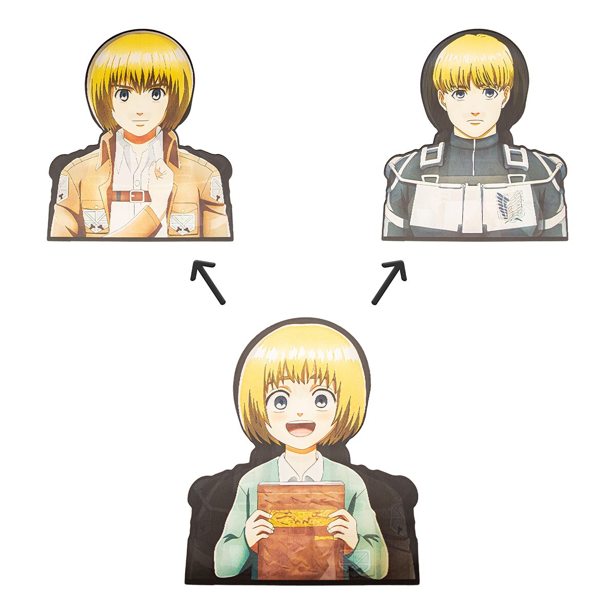Armin Arlert バッジ Armin Arlert Attack on Titan Can Badge Kodansha Collectible Japan