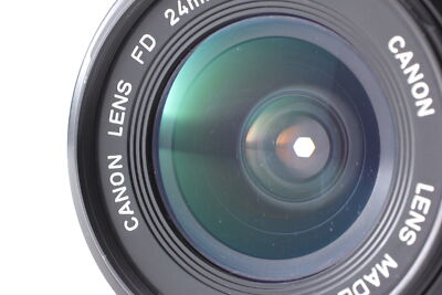 Near MINT] Canon New FD NFD 24mm f2.8 Wide Angle MF Lens