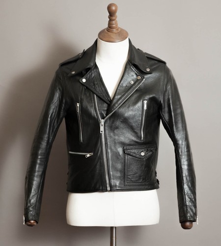 Vintage 1970s TT Leather Perfecto Biker Jacket – Rare Single Pocket Design - Picture 9 of 23