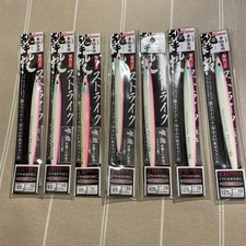 Strike Metal Jig Lure Set 7pc Pink Glow Saltwater Fishing Jigs 65g-125g