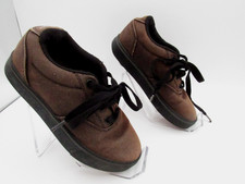 Heelys Wheeled Skate Shoes -Brown - Boys/girls Youth Size 13c