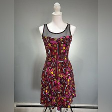 CLEARANCE! Xhilaration Patterned A-Line Dress Size S EUC