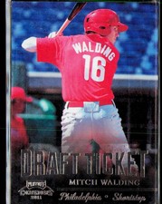 2011 Playoff Contenders #DT65 Mitch Walding Draft Ticket #/299