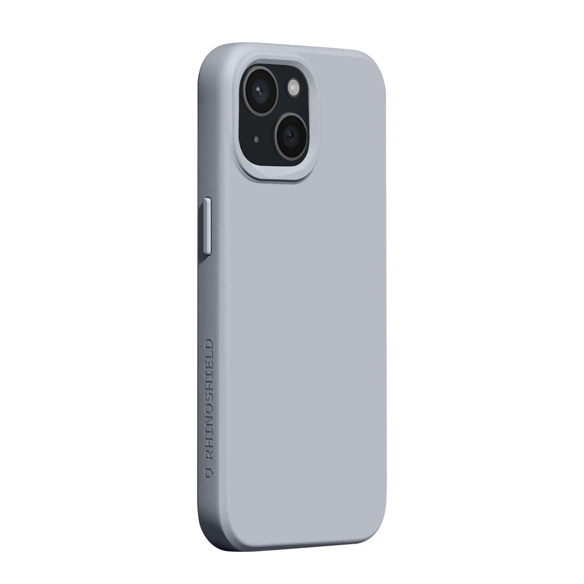Coque iPhone 15 Rhinoshield SolidX grise ultra-résistante antichoc