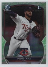2023 Bowman Draft Chrome Lunar Glow Refractor Tanner Hall #BDC-174 0w47
