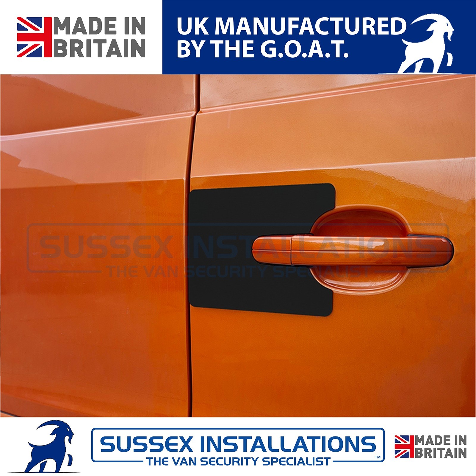 For Ford Custom 2013-2023 Discount Stock Rear Barn Door Repair Black