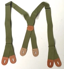 WWII US ARMY AIRBORNE PARATROOPER JUMP TROUSERS BRACERS SUSPENDERS