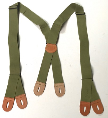 #ad WWII US ARMY AIRBORNE PARATROOPER JUMP TROUSERS BRACERS SUSPENDERS $41.99