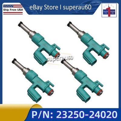 Set of 4 Fuel Injectors For Lexus UX200 2019-2022 2.0L 23250-24020 23209-29165