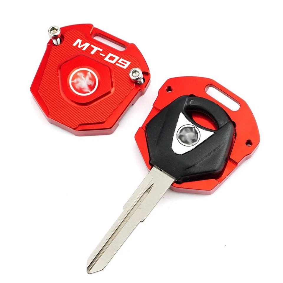 Keychain Motorcycle Key Ring Cover Case Shell Key Chain For YAMAHA MT09 MT-09 - Image 2 of 4
