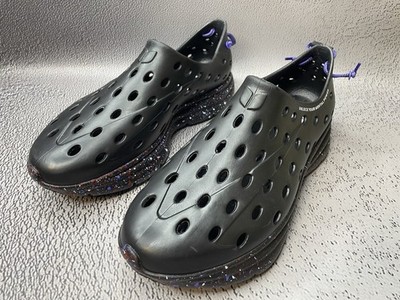 Kane Revive Men s Shoes Johnson Black Speckle Vented Rubber US M 12 02