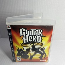 Guitar Hero: World Tour (Sony PlayStation 3, 2008) COMPLETE