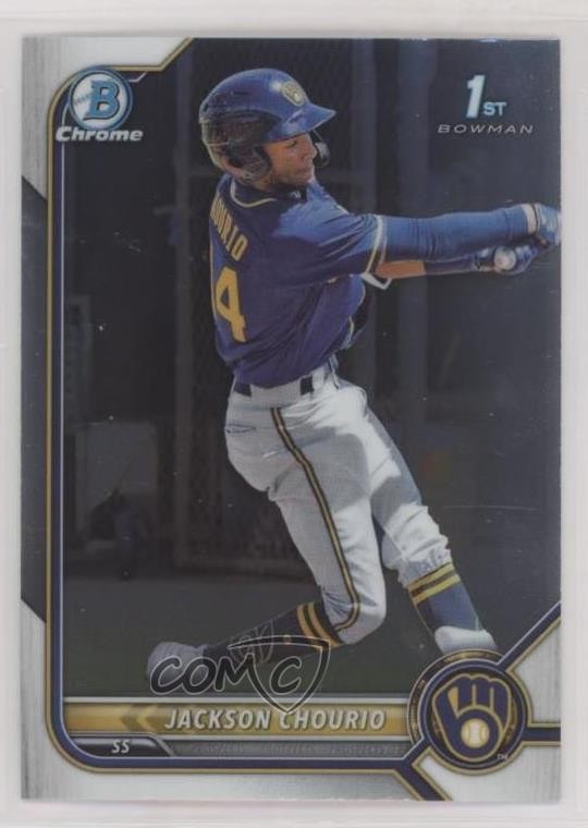 2022 Bowman Chrome Prospects Jackson Chourio #BCP-79