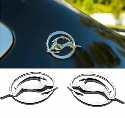 Paar Set Impala Seitensäule Emblem Auto Badge Kofferraum links und rechts 3D Chrom - Bild 1 von 7